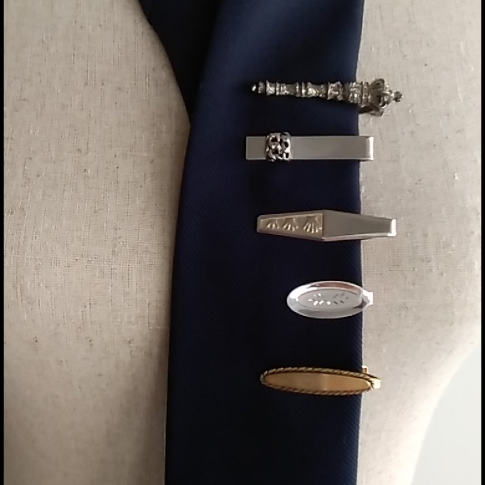 VINTAGE TIE CLIPS